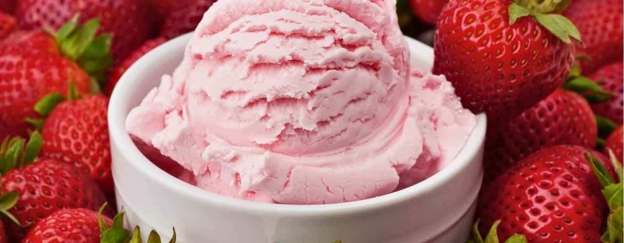 strawberry ice cream recipe