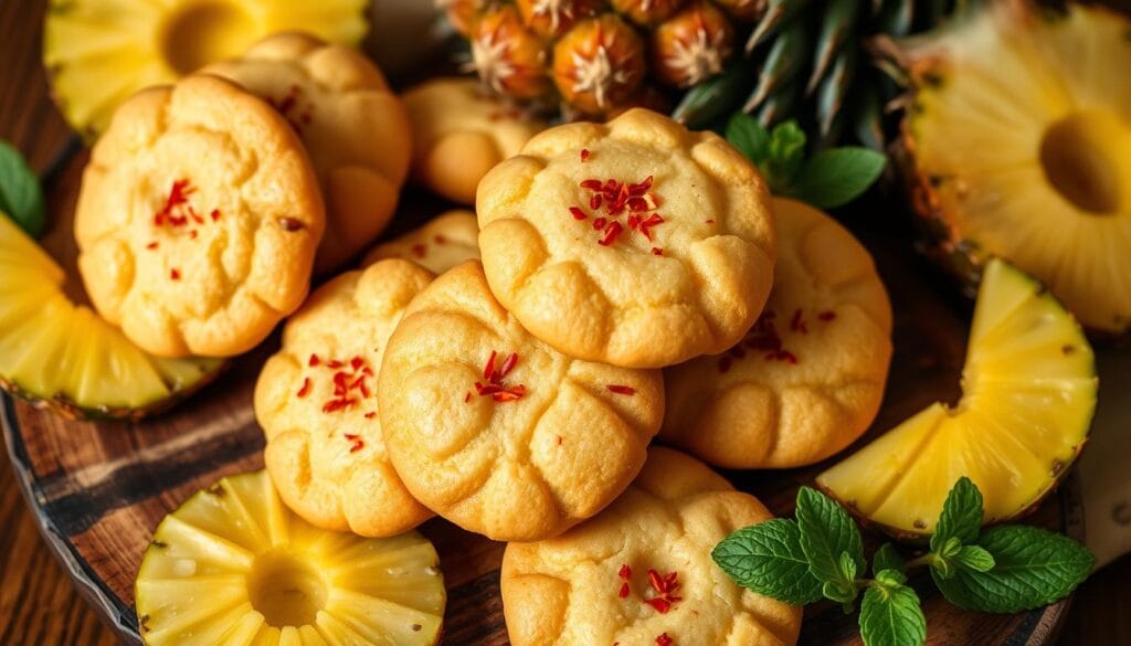 Spicy Pineapple Cookies