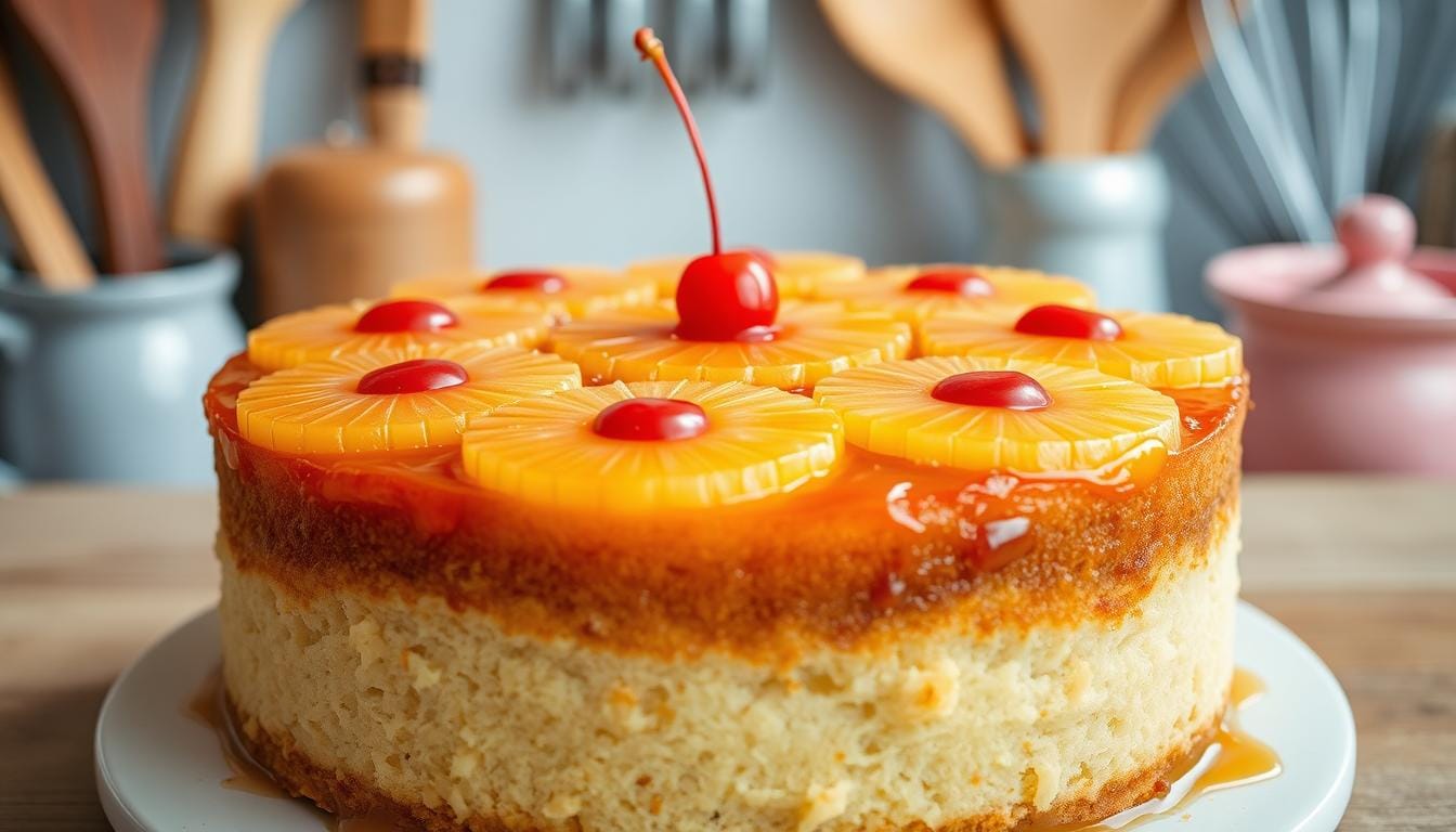 pineapple upside down cake