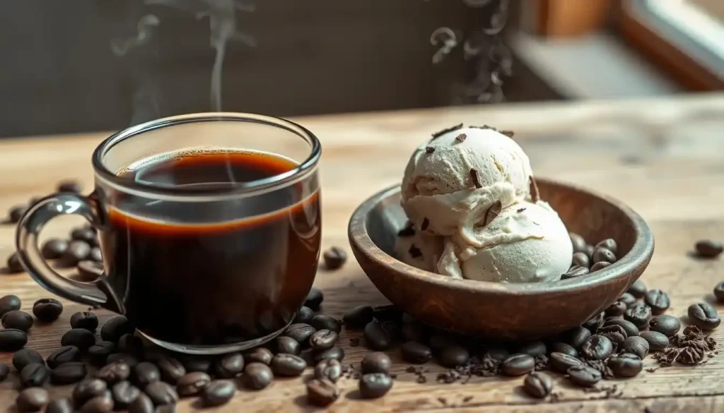 coffee ice cream