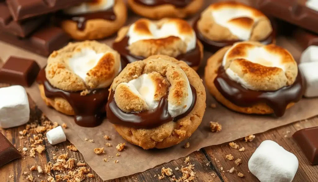 s'mores cookie recipe