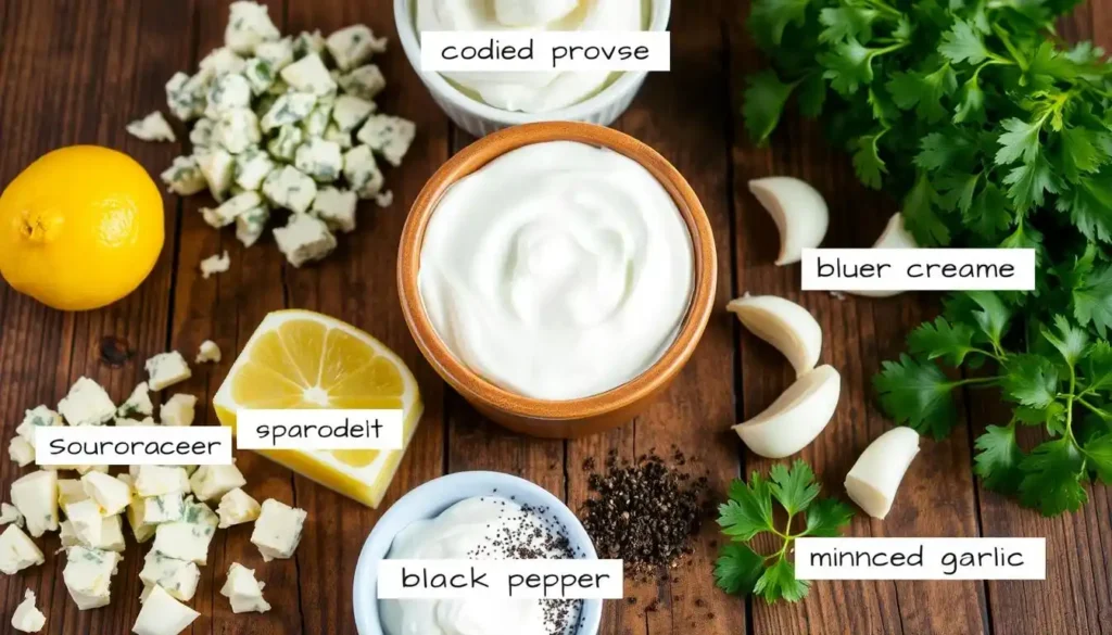 blue cheese dressing recipe