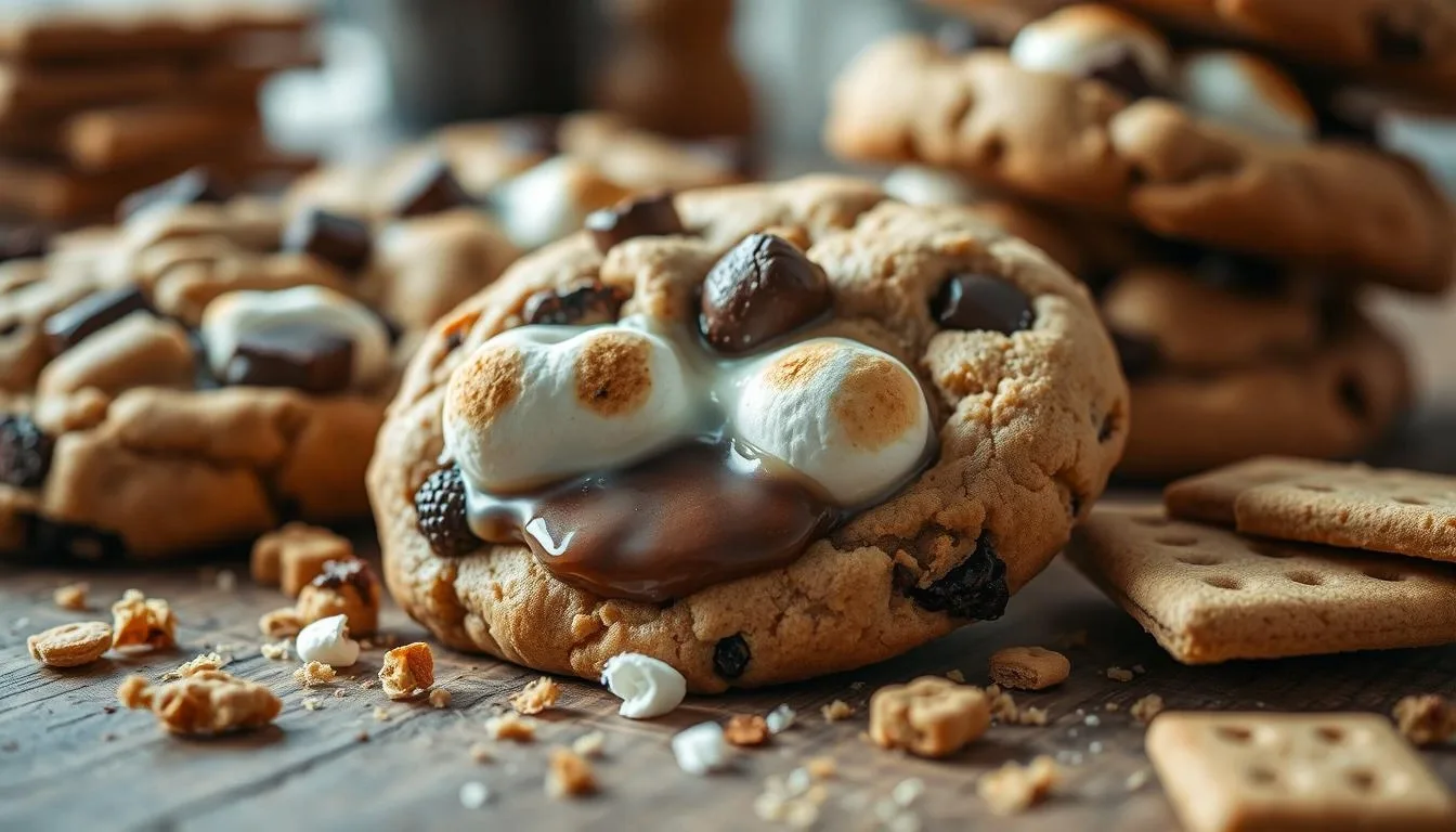 Gooey and Delicious S'more Cookie Recipe