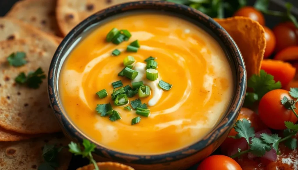 Bowl of Creamy Sour Cream Enchilada Sauce