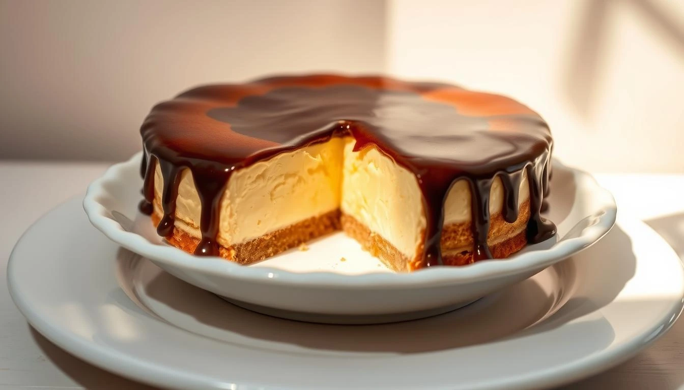 Easy Homemade Boston Cream Pie with Chocolate Ganache