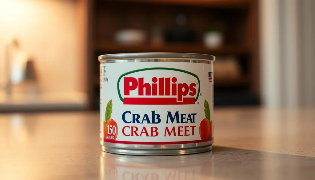 Can of Phillips Crab Meat – Essential for Authentic Crab Cakes
