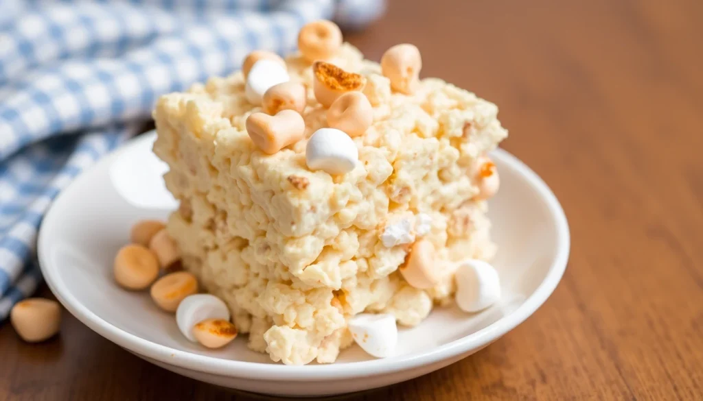 Gooey Marshmallow Cream Rice Krispie Treats1